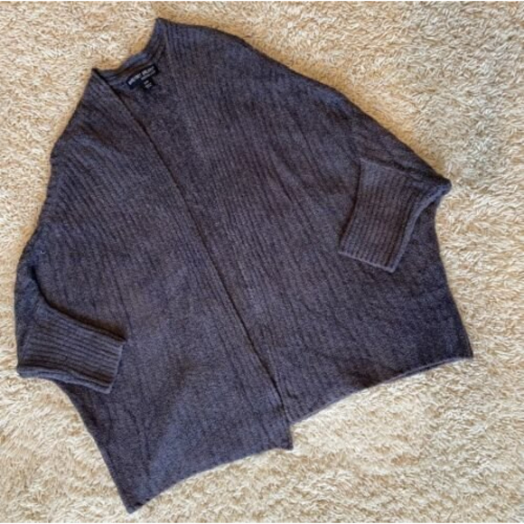 Barefoot Dreams Cozychic Lite Ribbed Shrug Cardi Pacific Blue Size S/M - Picture 3 of 12